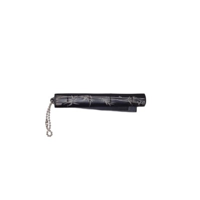 Couteau pliant Black Bamboo lame 8.5cm - chainette