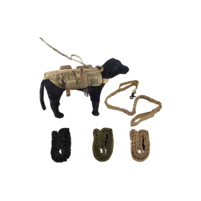 DMoniac Veste tactique Tactical Dog Training Taille M Coyote