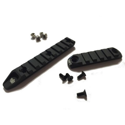 Bolt Airsoft Lot de 2 rails Keymod 1x 5 Slot et 1x 9 Slot