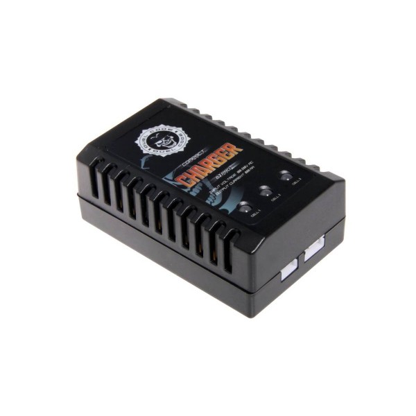 Duel Code Chargeur équilibreur Lipo Li-Fe 7.4V/11.1V