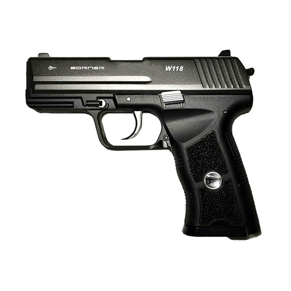 Borner W118 Noir 4.5mm bb CO2 Blowback 3J