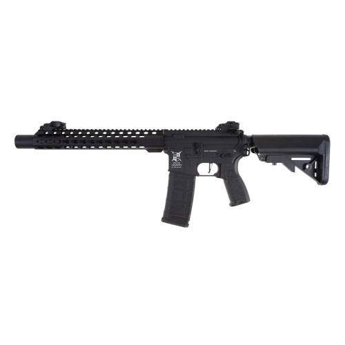 Delta Armory M4 SilentOps DMR Full Metal Noir Alpha AEG 1J