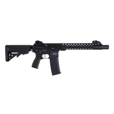 Delta Armory M4 SilentOps DMR Full Metal Noir Alpha AEG 1J