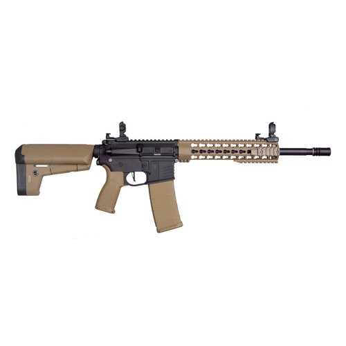 Delta Armory M4 KeyMod 10 Noir / Tan Charlie AEG 1J Pack complet