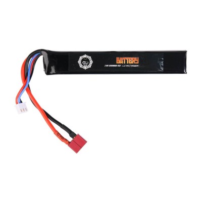 Duel Code Batterie LiPo 7.4V 1300 mAh 15C T-Dean stick